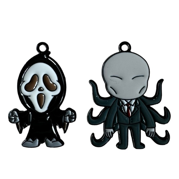 Horror Movie Character Charms Cartoon DIY Jewelry Making Decor Halloween - Picture 5 of 6